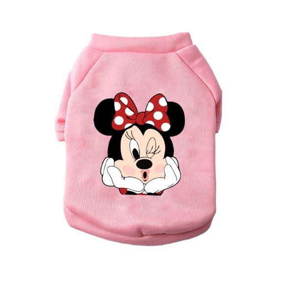 None Other - Minnie Mouse pink sweatshirt sz medium